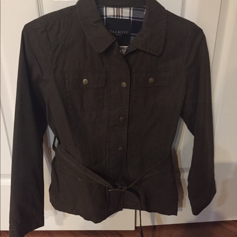 Talbots Lightweight Jacket, Size Small Petite - image 1